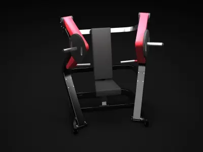 Chest Press 3D model