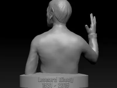 Mr Spock Bust 3D print model purchase