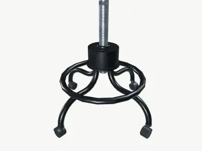 Doctors Rotating Chair Low-poly 3D model