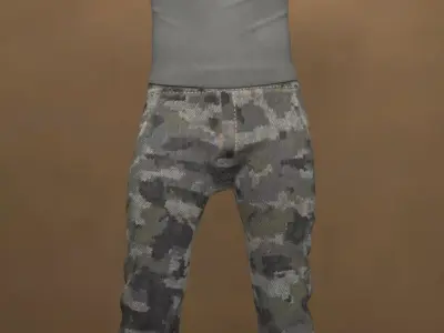 Outdoor Outfit for Genesis 9  3D model