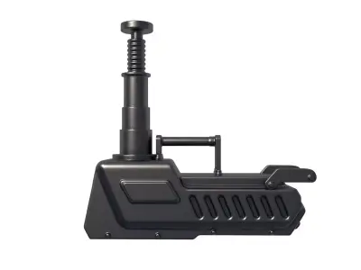 Electric Car Jack  -  Bottle Jacks 3D print model