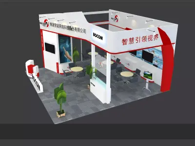 Exhibition - Area - 9X9-3DMAX2009-0127 3D model