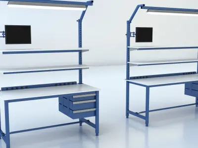 Workbenches 3D model