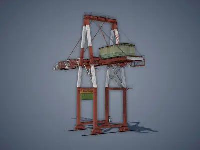 Port Container Crane pack