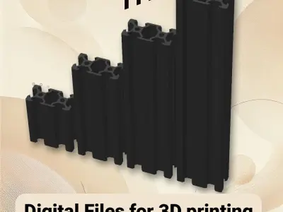 2040 V-Slot Profile for DIY Projects 3D print model