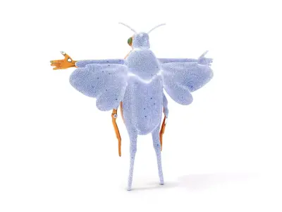 Golden Beetle Fantasy model pack Low-poly 3D model