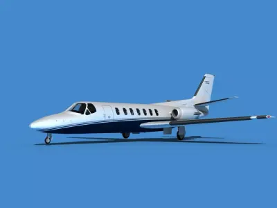 Cessna Citation V 560 Encore V03 3D model