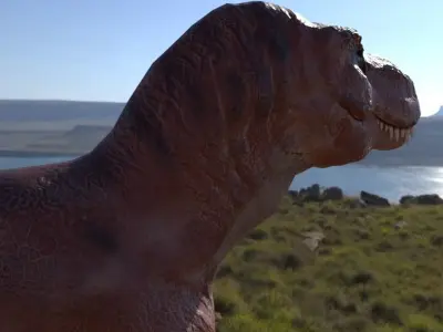 Tyrannosaurus Rex Low-poly 3D model purchase