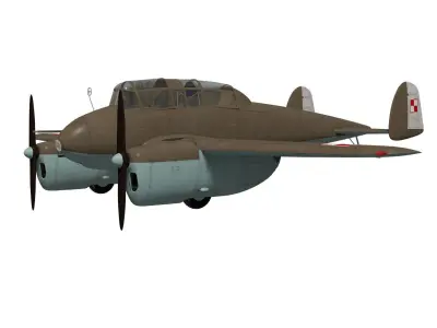 PWS-33 Wyzel 3D model