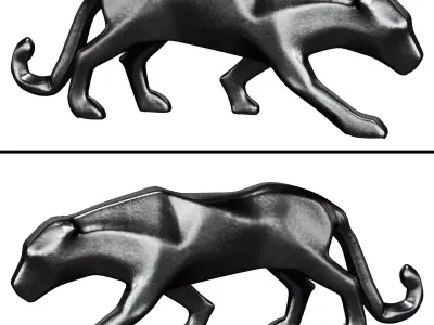 leopard 3D model buy