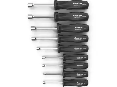 SO 9pc Metric Hard Grip Nut Driver Set 5 13mm Low-poly 3D model