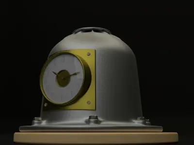 Industrial Clock 3D model purchase