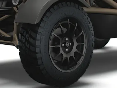 Ariel Nomad 2023 wheel 3D model