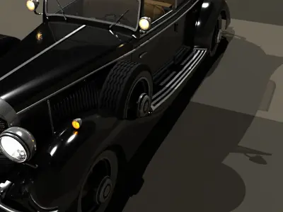 Mercedes-Benz 770 3D model