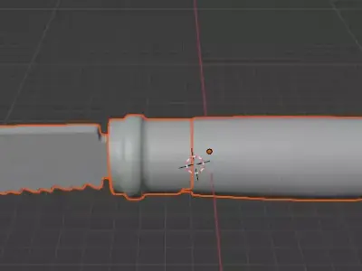 Knife 3D model 19