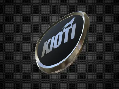 kioti logo 3D model