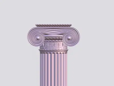 Ancient Greek column capital pack