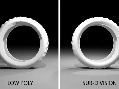 Tyre 6 3D model