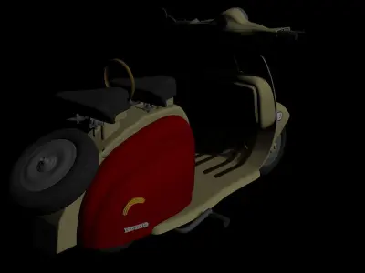 Lambretta 125 3D model