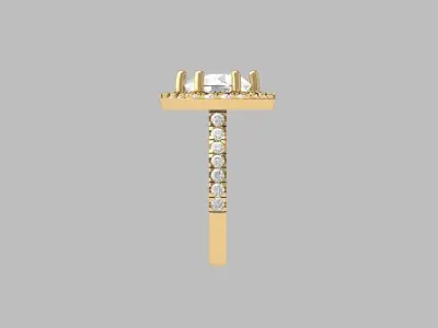 Wedding Ring  3D print model 331