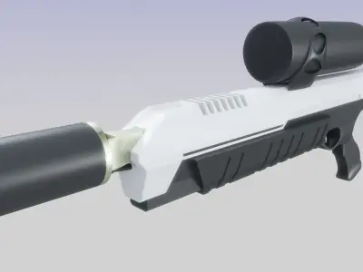The Boring Company - Not A Flamethrower Low-poly 3D model