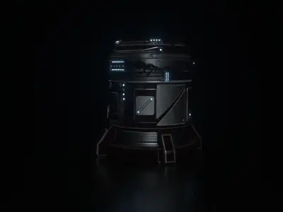 Advark Container Low-poly 3D model