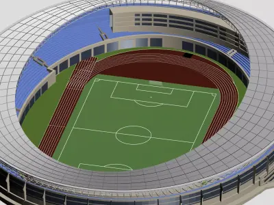 Grand Stadium 3D model buy
