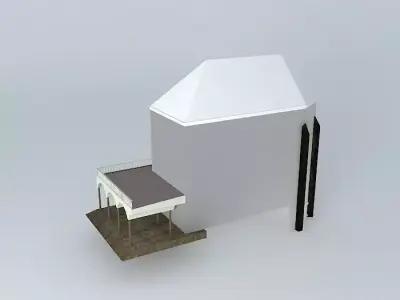 Component building capelle Free 3D model