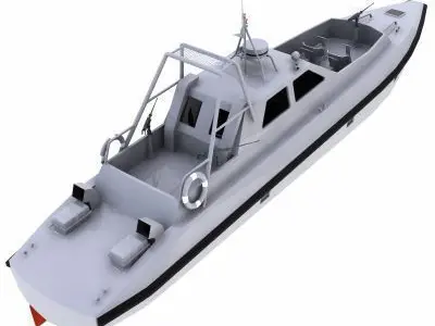 Fast Assault Craft - 01 - 3D model