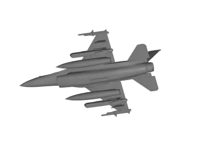 F-16 fighting falcon 3D model purchase