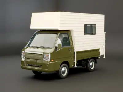 Camper Collection 3D model