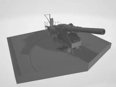 Canakkale Naval Battle Main Assets Pack Low-poly 3D model
