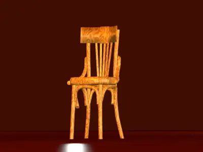 Classic chair 3D model buy