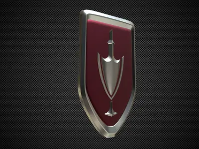 jinbei logo 3D model
