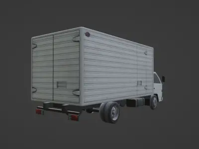 Isuzu ELF Low-poly 3D model