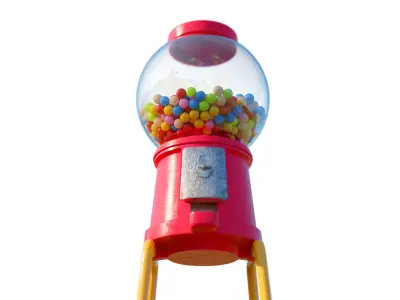 Gumball Machine 3D model