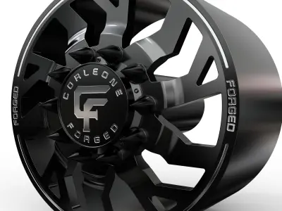 corleone front barzini dually wheel 3D print model 3D print model