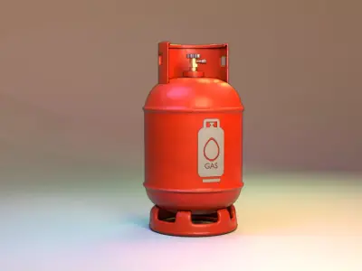 LPG GAS  3D model