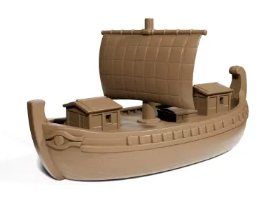 Roman merchant toy 3D print model
