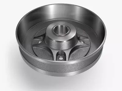 Brake Drum 3D model