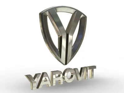 yarovit logo 3D model