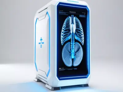 SciFi Medical Diagnostic Machine 3D model