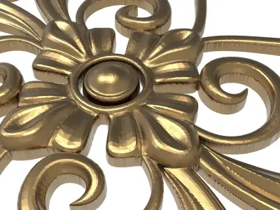 decorative pattern ready for 3D printing 3D model 494