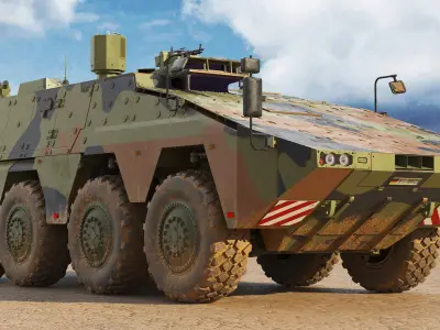 Boxer MRAV 3D model purchase