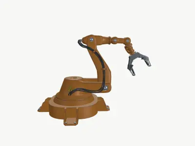 industrial robot 3D model purchase