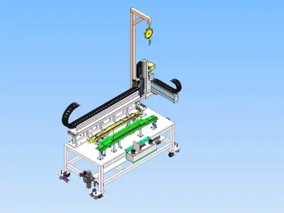 26218-AUTO SEALLER MACHINE Free 3D model