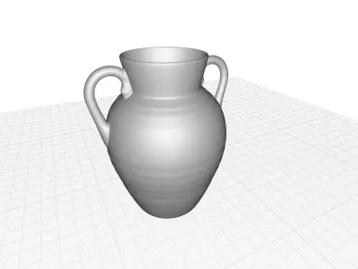 Tuca Vase Decor 3D model