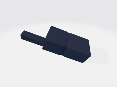 Walkie-Talkie box Low-poly 3D model