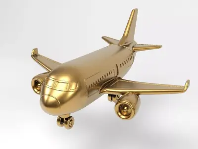 Toy airplane 3D print model buy