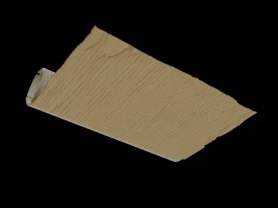 Spell Scroll Animated Low-poly 3D model